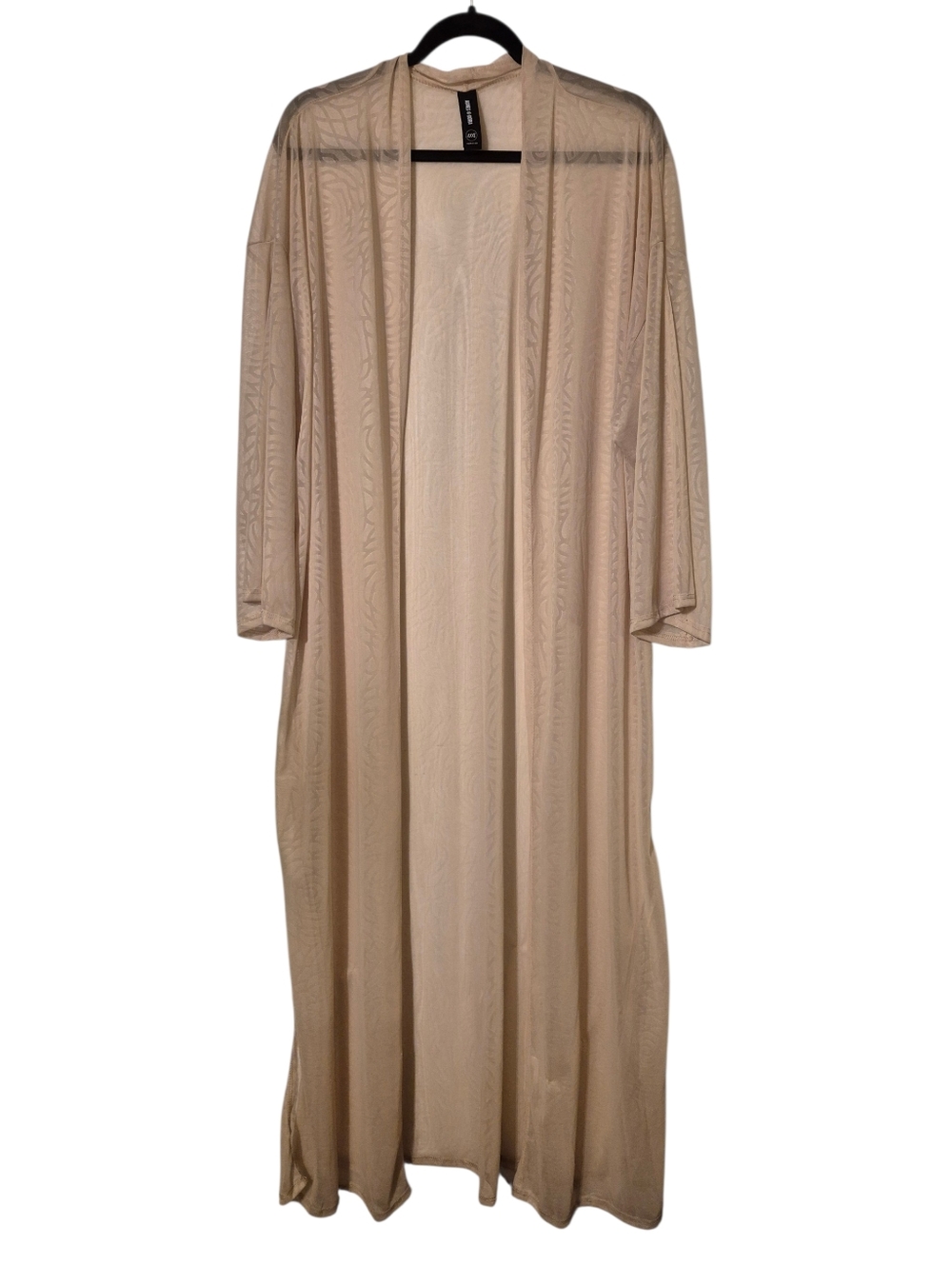 Agnes & Dora Mesh Stone Floral Duster 3X